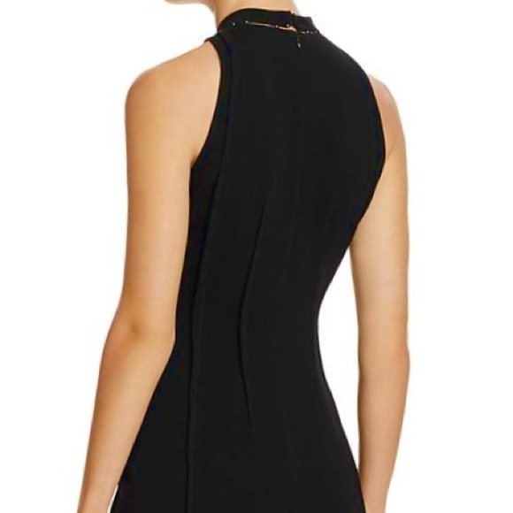 ✨NWoT✨🏷Elie Tahari: Studded Halter Neck Sheath Cocktail Dress Showstopper 🤩 - Picture 4 of 12